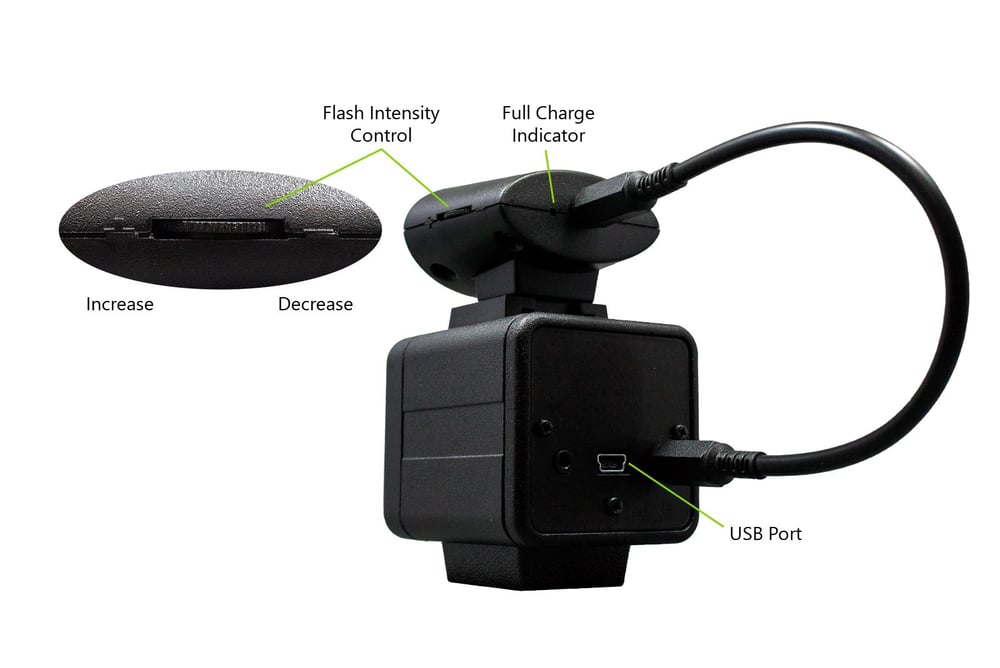 Videology Photo ID camera with flash